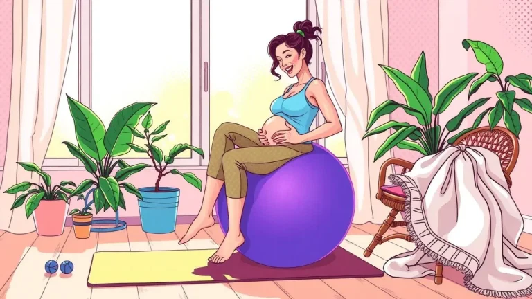 Embrace Comfort: 5 Transformative Benefits of Using a Yoga Ball During Pregnancy